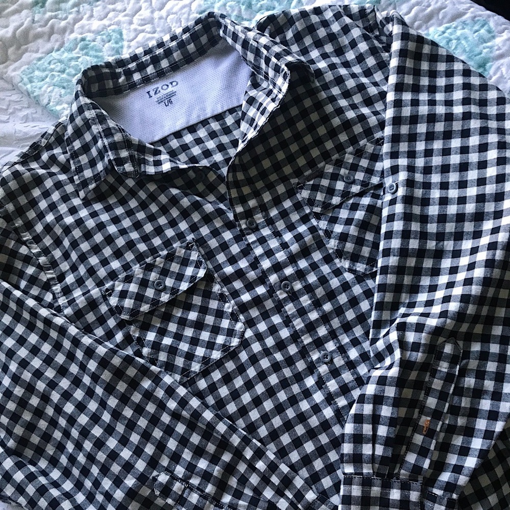 Checkered IZOD Essential Flannel